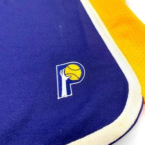 Pacers retro vintage basketball shorts